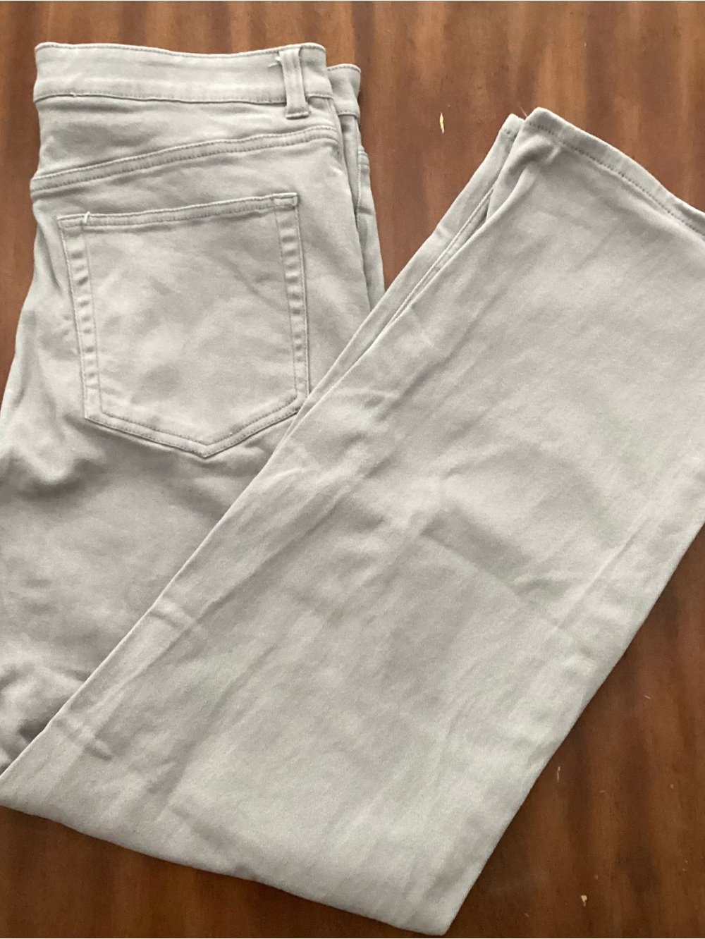 H&M Ladies Medium Gray Cotton Blend Jeans Size 12